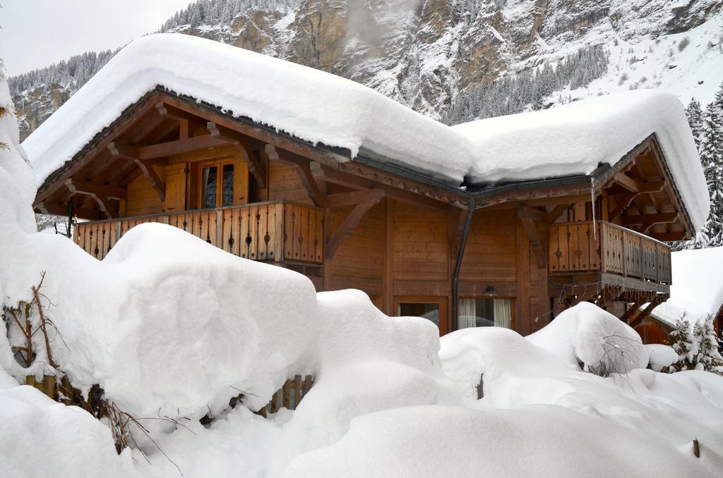Hotel Et Chalet Au Coin Du Feu Chilly Powder Морзін Номер фото